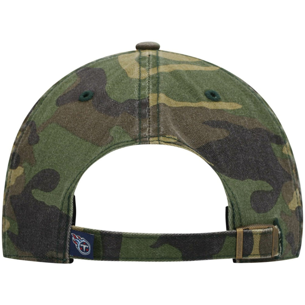 Tennessee Titans 47 brand '47 Woodland Clean Up Adjustable Hat