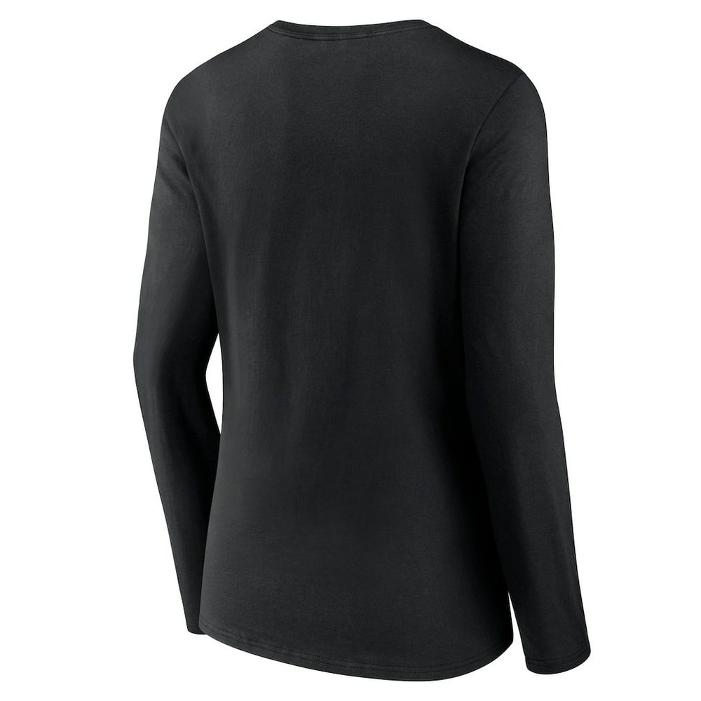 New York Jets  Women's Primary Team Logo Long Sleeve V-Neck T-Shirt