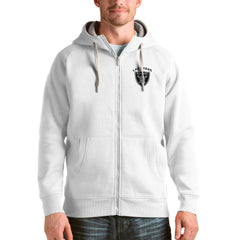 Las Vegas Raiders  Antigua Victory Full-Zip Hoodie