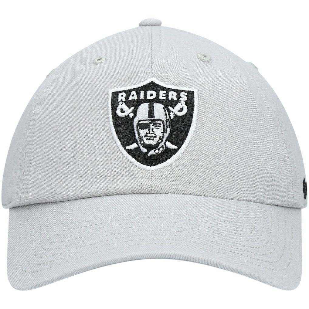 Las Vegas Raiders 47 brand '47 Secondary Clean Up Adjustable Hat