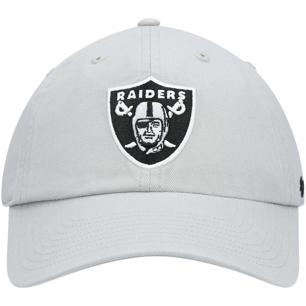 Las Vegas Raiders 47 brand '47 Secondary Clean Up Adjustable Hat