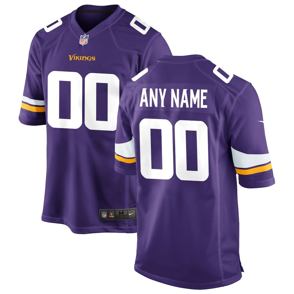 Minnesota Vikings Nike Custom Game Jersey
