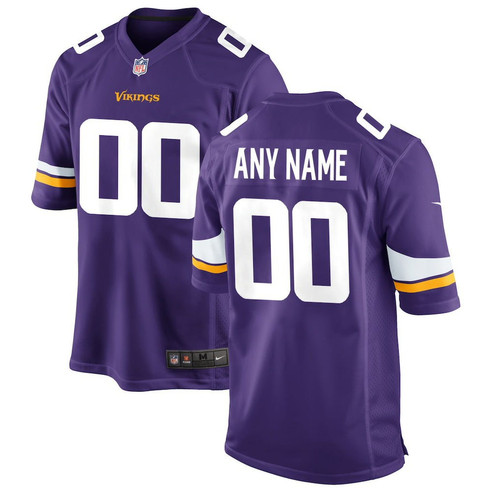 Minnesota Vikings Nike Custom Game Jersey