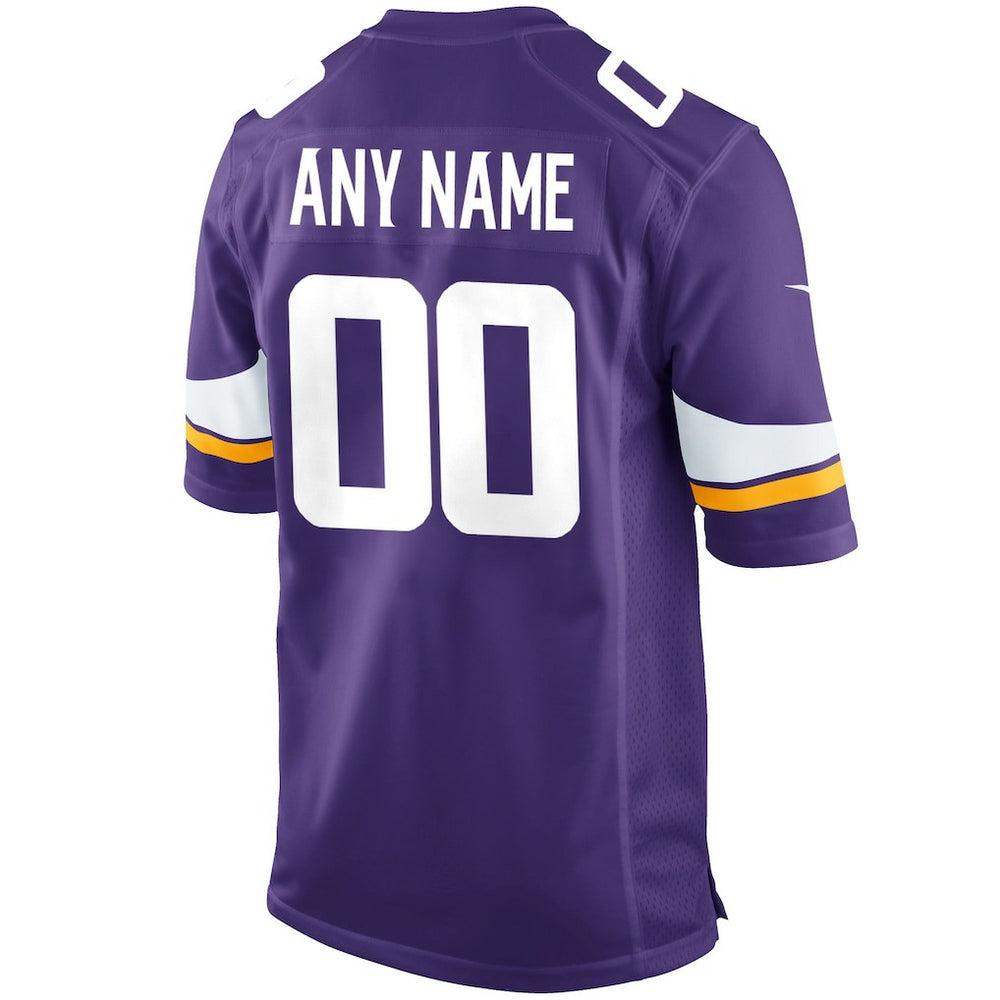 Minnesota Vikings Nike Custom Game Jersey