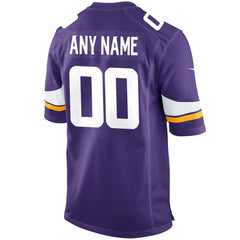 Minnesota Vikings Nike Custom Game Jersey
