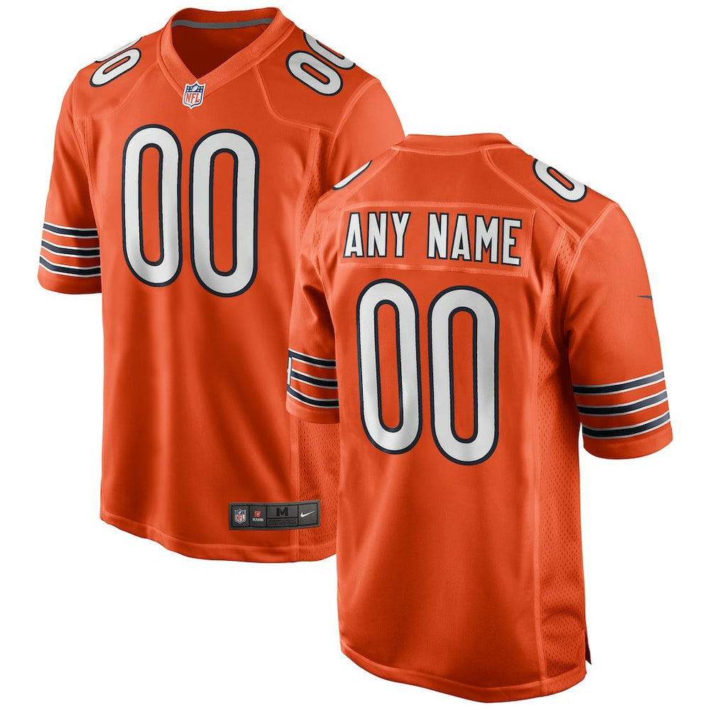 Chicago Bears Nike Alternate Custom Game Jersey