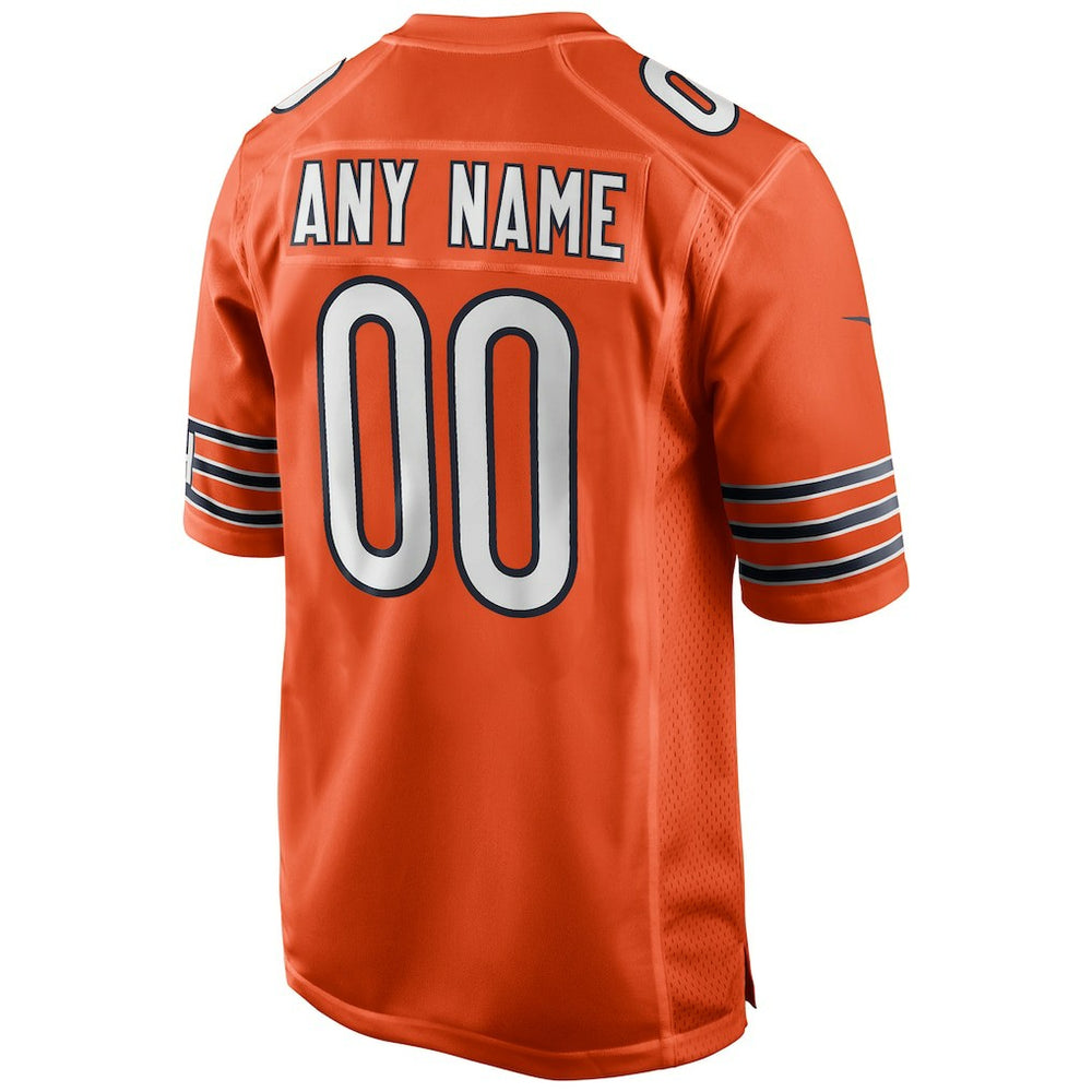 Chicago Bears Nike Alternate Custom Game Jersey