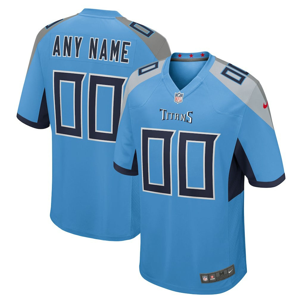 Tennessee Titans Nike Alternate Custom Game Jersey
