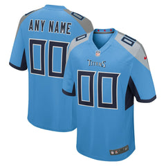 Tennessee Titans Nike Alternate Custom Game Jersey