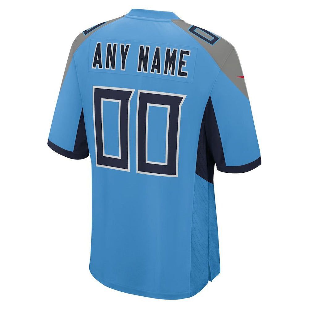 Tennessee Titans Nike Alternate Custom Game Jersey