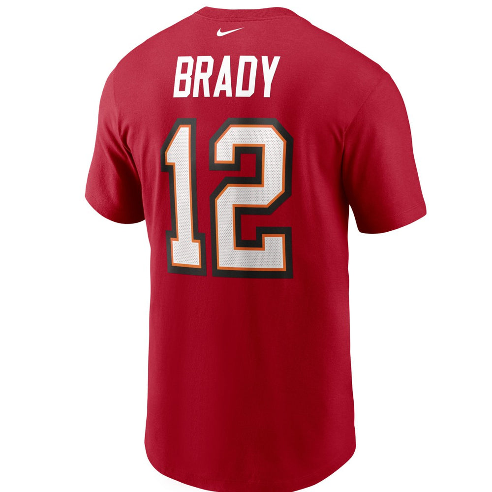 Tampa Bay Buccaneers Nike Tom Brady  Name & Number T-Shirt