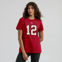Tampa Bay Buccaneers Nike Tom Brady  Women's Name & Number T-Shirt