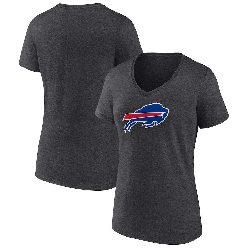 Buffalo Bills  Women's Primary Team Logo V-Neck T-Shirt