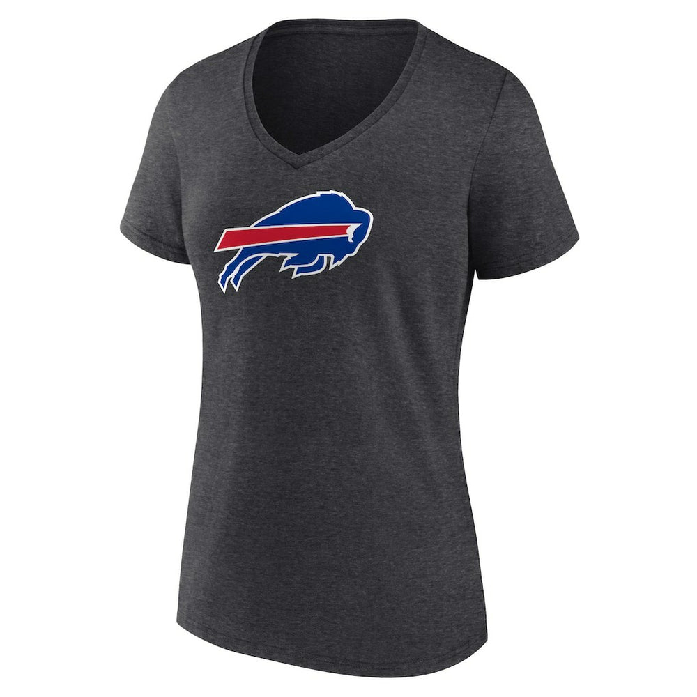 Buffalo Bills  Women's Primary Team Logo V-Neck T-Shirt