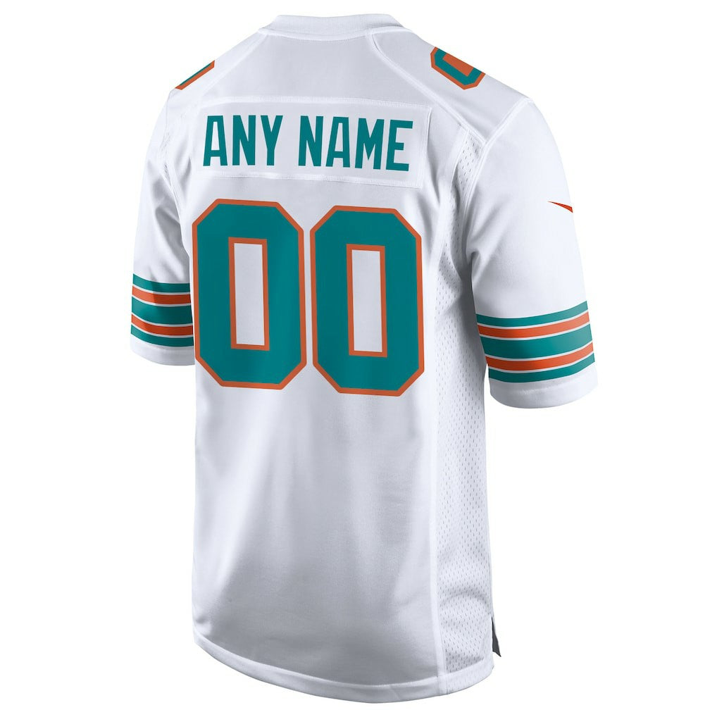 Miami Dolphins Nike Alternate Custom Game Jersey