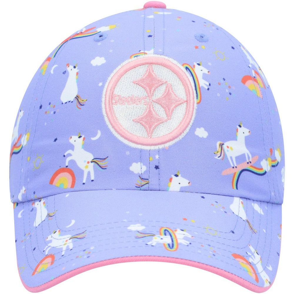 Pittsburgh Steelers 47 brand '47 Girls Preschool Unicorn Clean Up Adjustable Hat