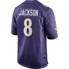 Baltimore Ravens Nike Lamar Jackson  Game Jersey