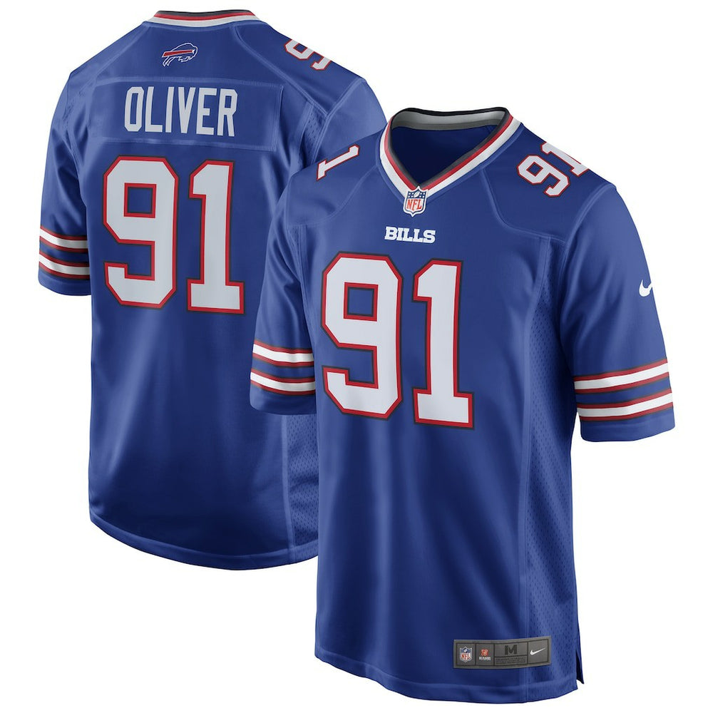 Buffalo Bills Nike Ed Oliver  Team Game Player Jersey