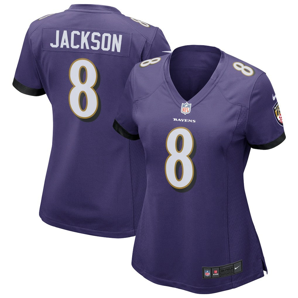 Baltimore Ravens Nike Lamar Jackson  Women's Game Jersey