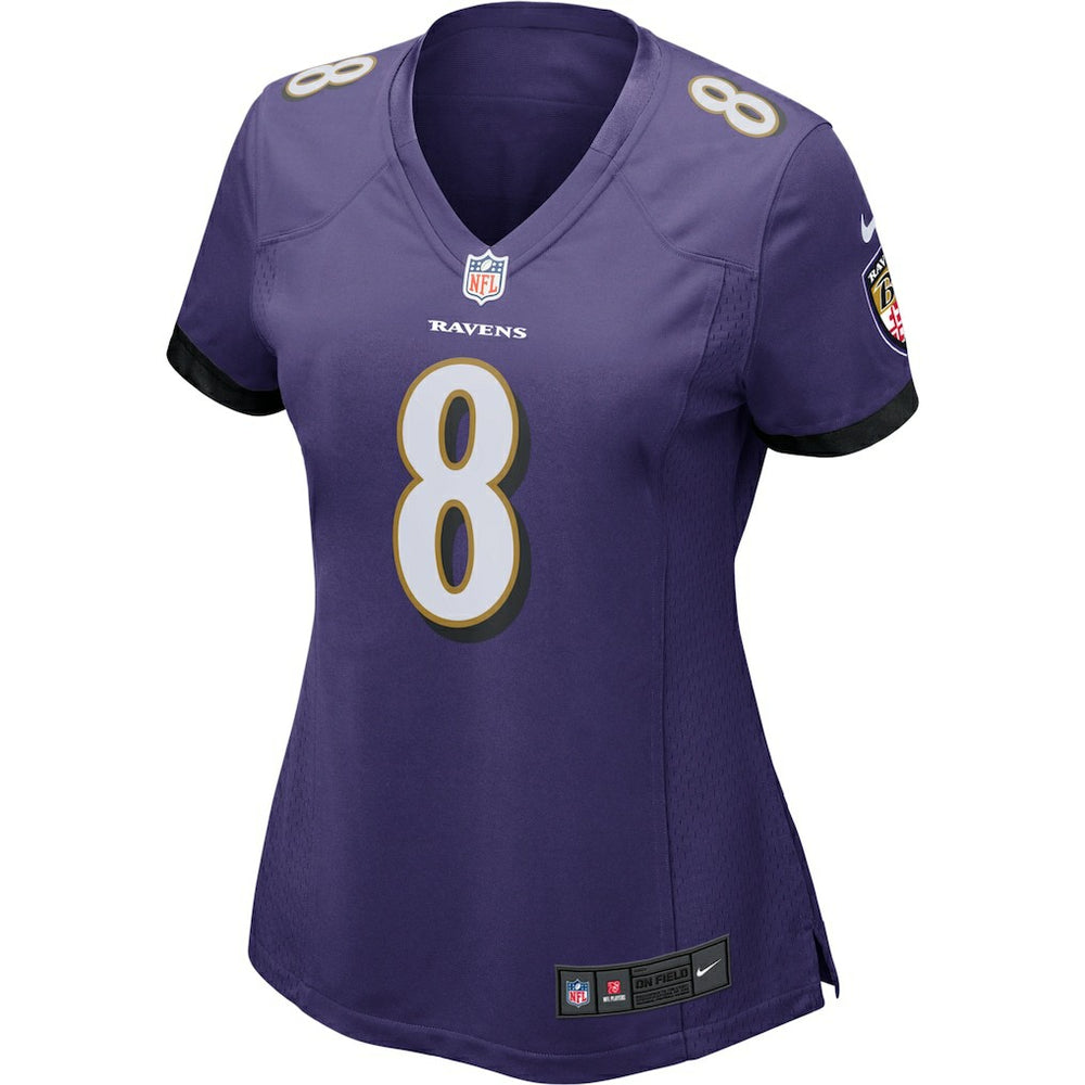 Baltimore Ravens Nike Lamar Jackson  Women's Game Jersey