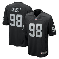 Las Vegas Raiders Nike Maxx Crosby  Game Jersey
