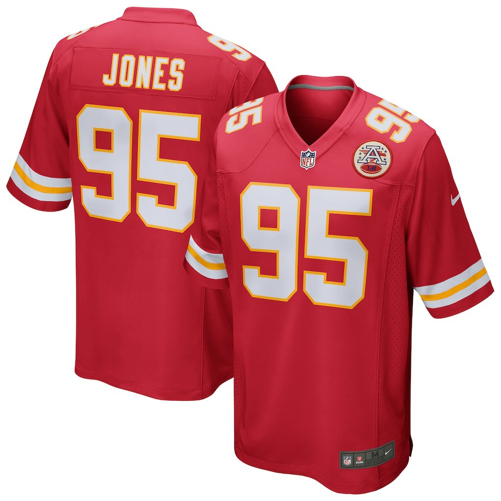 Kansas City Chiefs Nike Chris Jones  Game Jersey