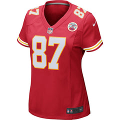 Kansas City Chiefs Nike Travis Kelce  Women's Game Jersey