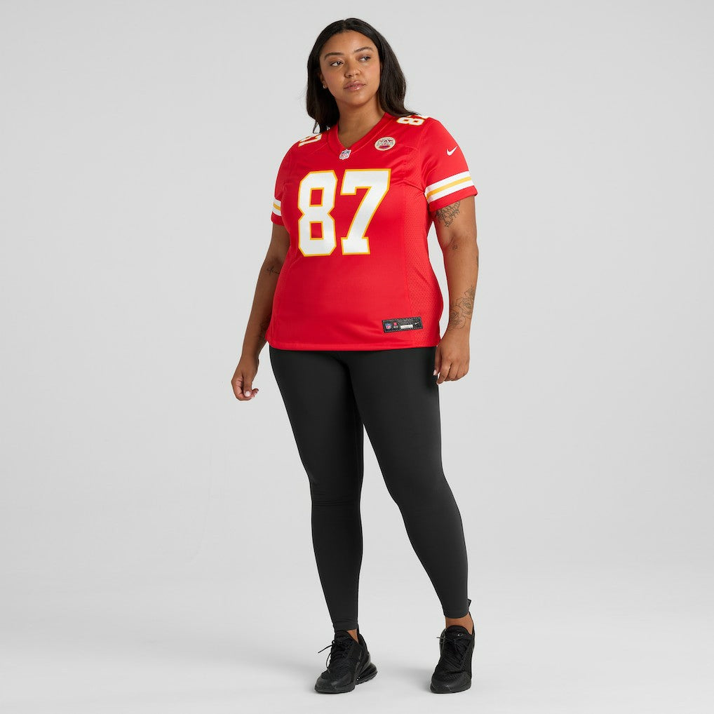 Kansas City Chiefs Nike Travis Kelce  Women's Game Jersey