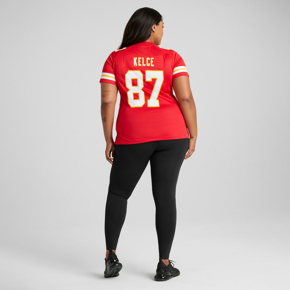 Kansas City Chiefs Nike Travis Kelce  Women's Game Jersey