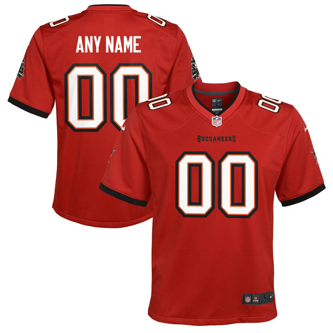 Tampa Bay Buccaneers Nike Youth Custom Game Jersey