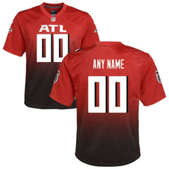 Atlanta Falcons Nike Youth Alternate Custom Game Jersey
