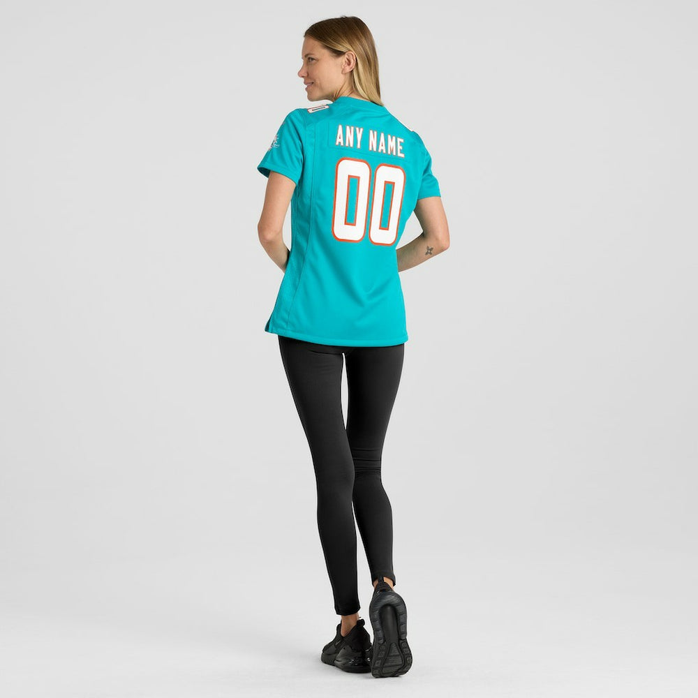 Miami Dolphins Nike Women's Custom Game Jersey