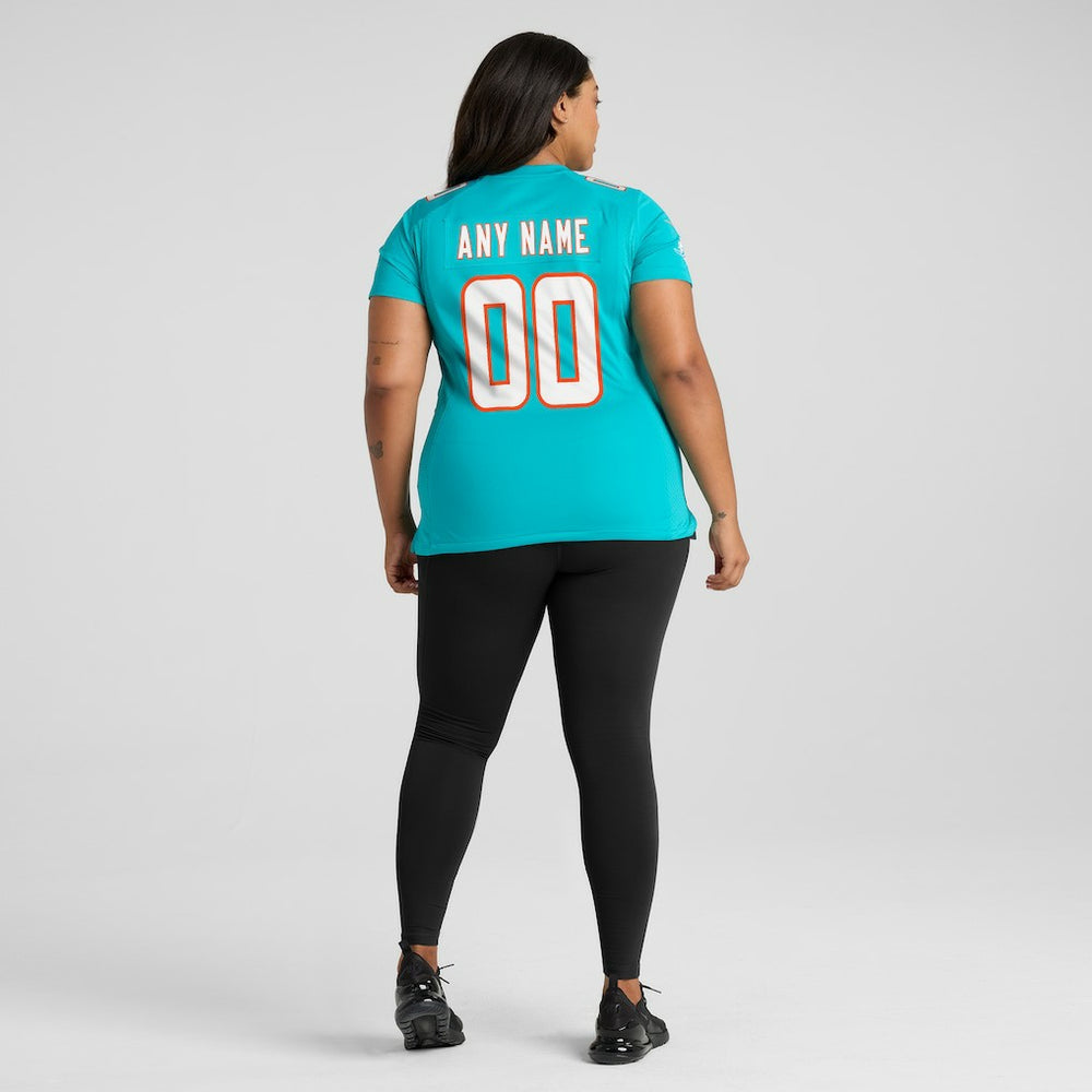 Miami Dolphins Nike Women's Custom Game Jersey