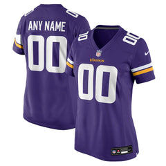 Minnesota Vikings Nike Women's Custom Game Jersey