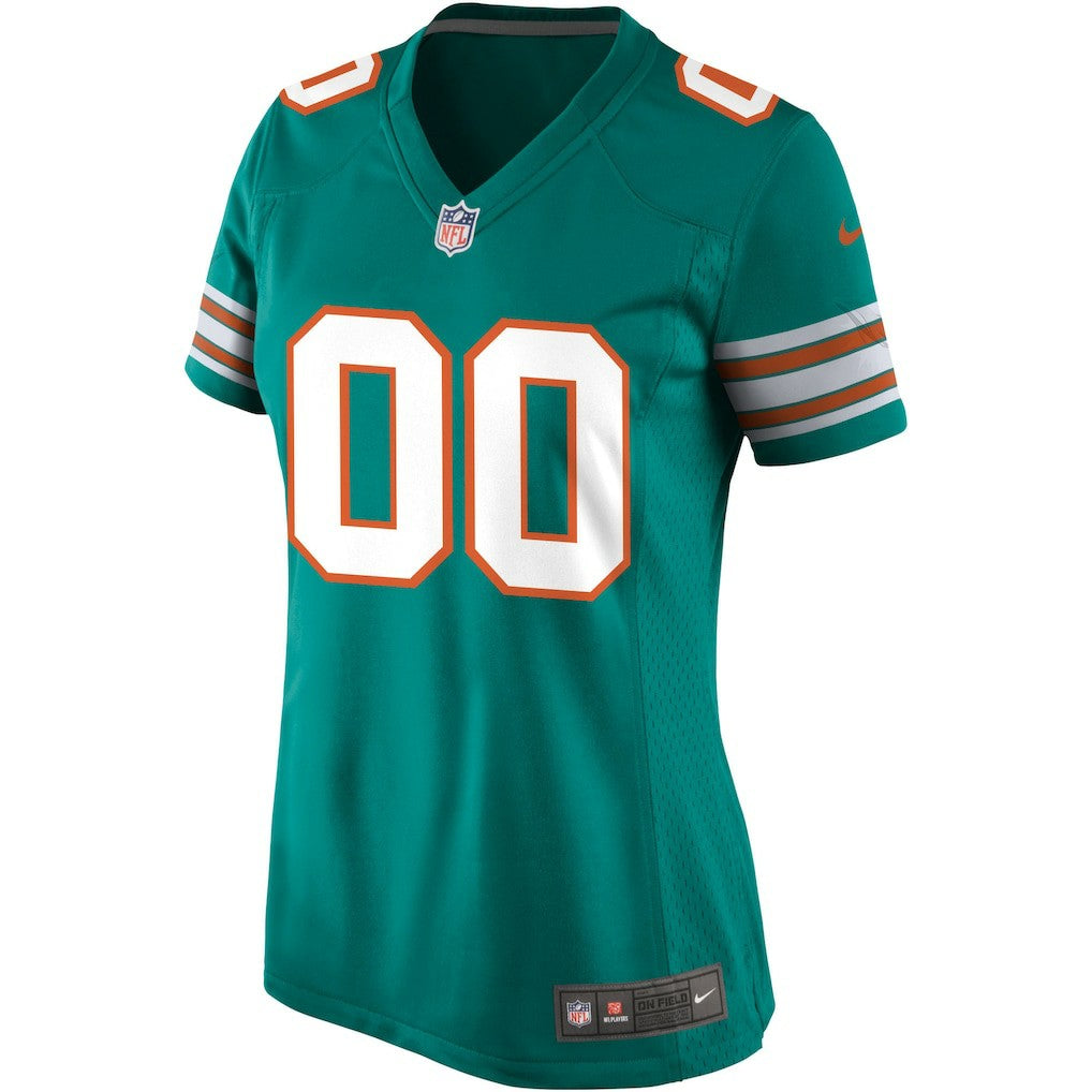 Miami Dolphins Nike Women's Alternate Custom Game Jersey