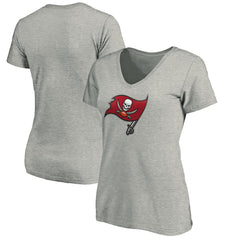 Tampa Bay Buccaneers  Women's Primary Logo V-Neck T-Shirt