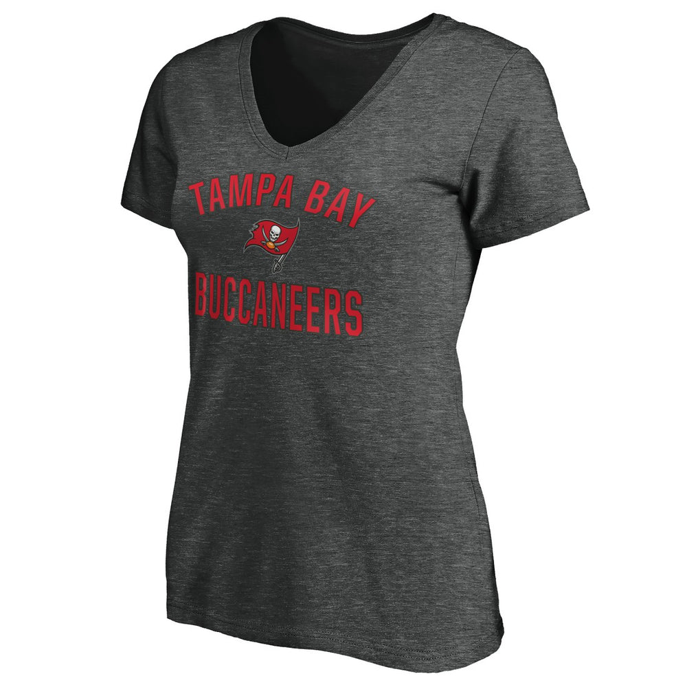 Tampa Bay Buccaneers  Women's Victory Arch V-Neck T-Shirt