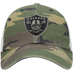 Las Vegas Raiders 47 brand '47 Branson Trucker Clean Up Hat