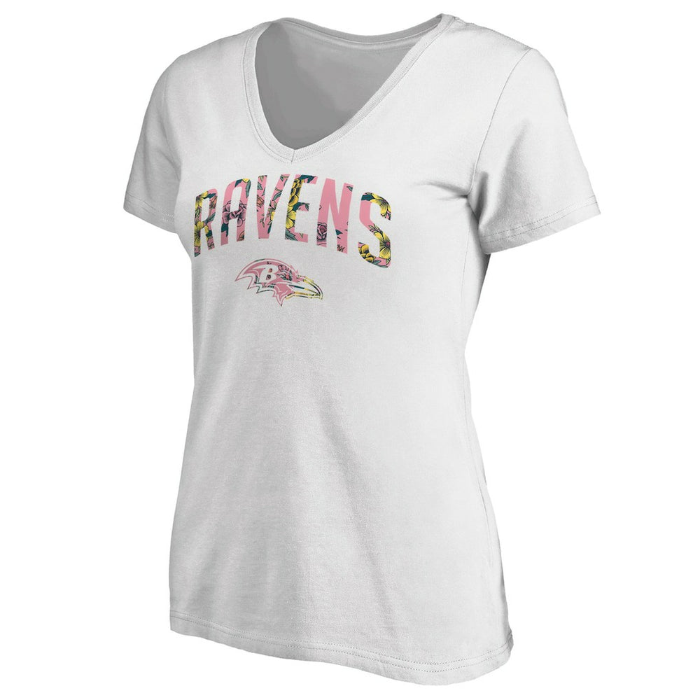 Baltimore Ravens  Women's Floral Arch T-Shirt