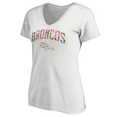 Denver Broncos  Women's Floral Arch T-Shirt