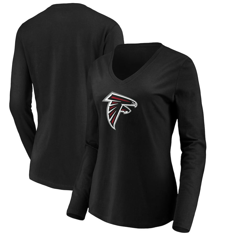 Atlanta Falcons  Women's Primary Logo Long Sleeve T-Shirt