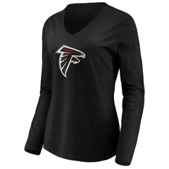 Atlanta Falcons  Women's Primary Logo Long Sleeve T-Shirt