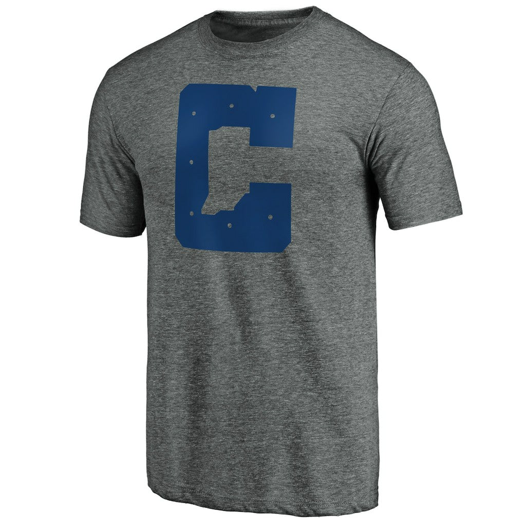 Indianapolis Colts  Secondary Logo Tri-Blend T-Shirt