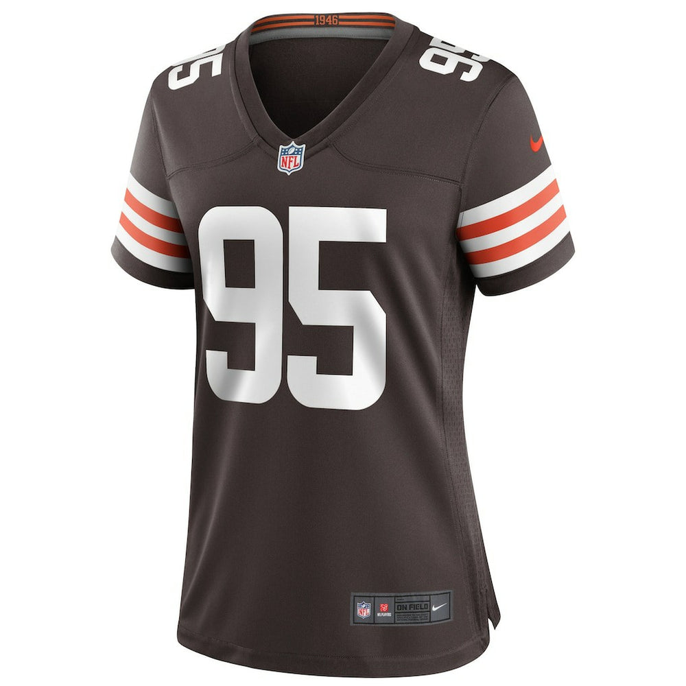 Cleveland Browns Nike Myles Garrett  Women's Player Game Jersey