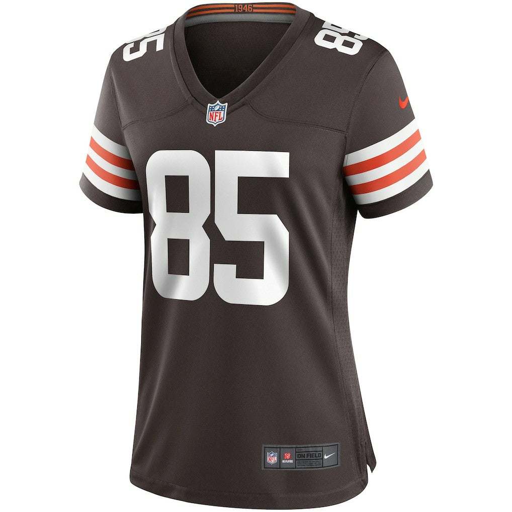 Cleveland Browns Nike David Njoku  Women's Player Game Jersey