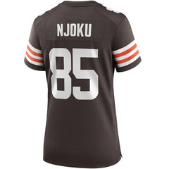 Cleveland Browns Nike David Njoku  Women's Player Game Jersey