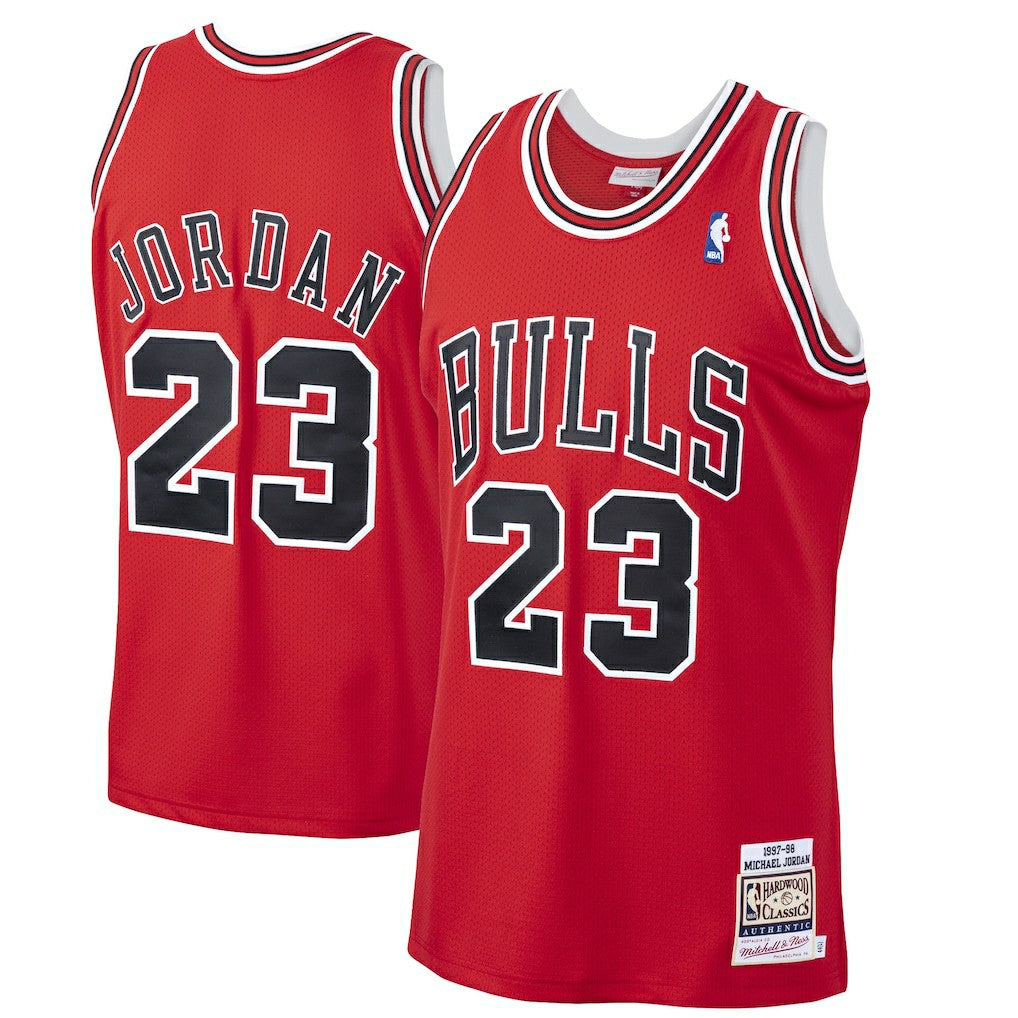 Michael Jordan Chicago Bulls 1997/98 Hardwood Classics Authentic Jersey sale On Sale