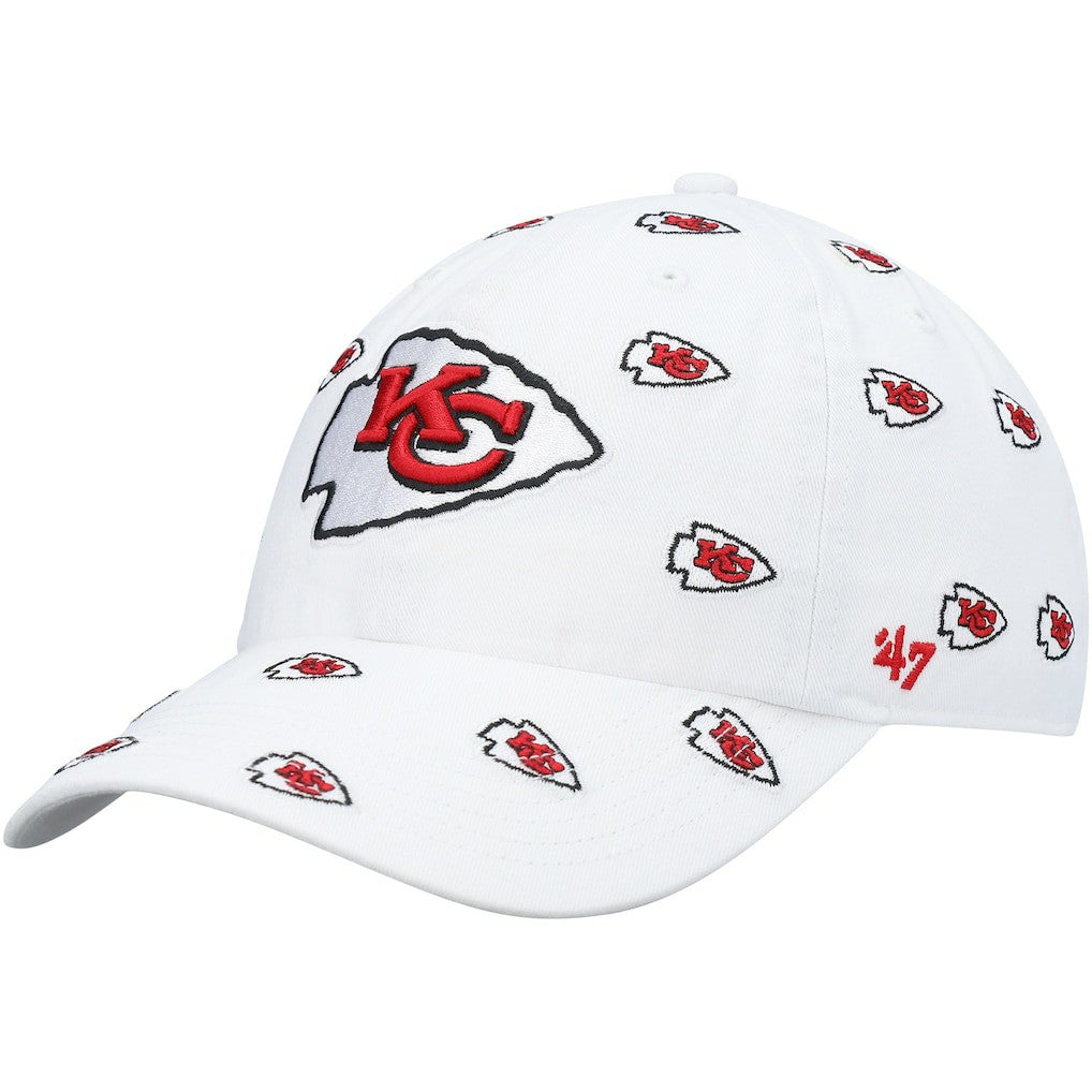 Kansas City Chiefs 47 brand '47 Women's Confetti Clean Up Adjustable Hat