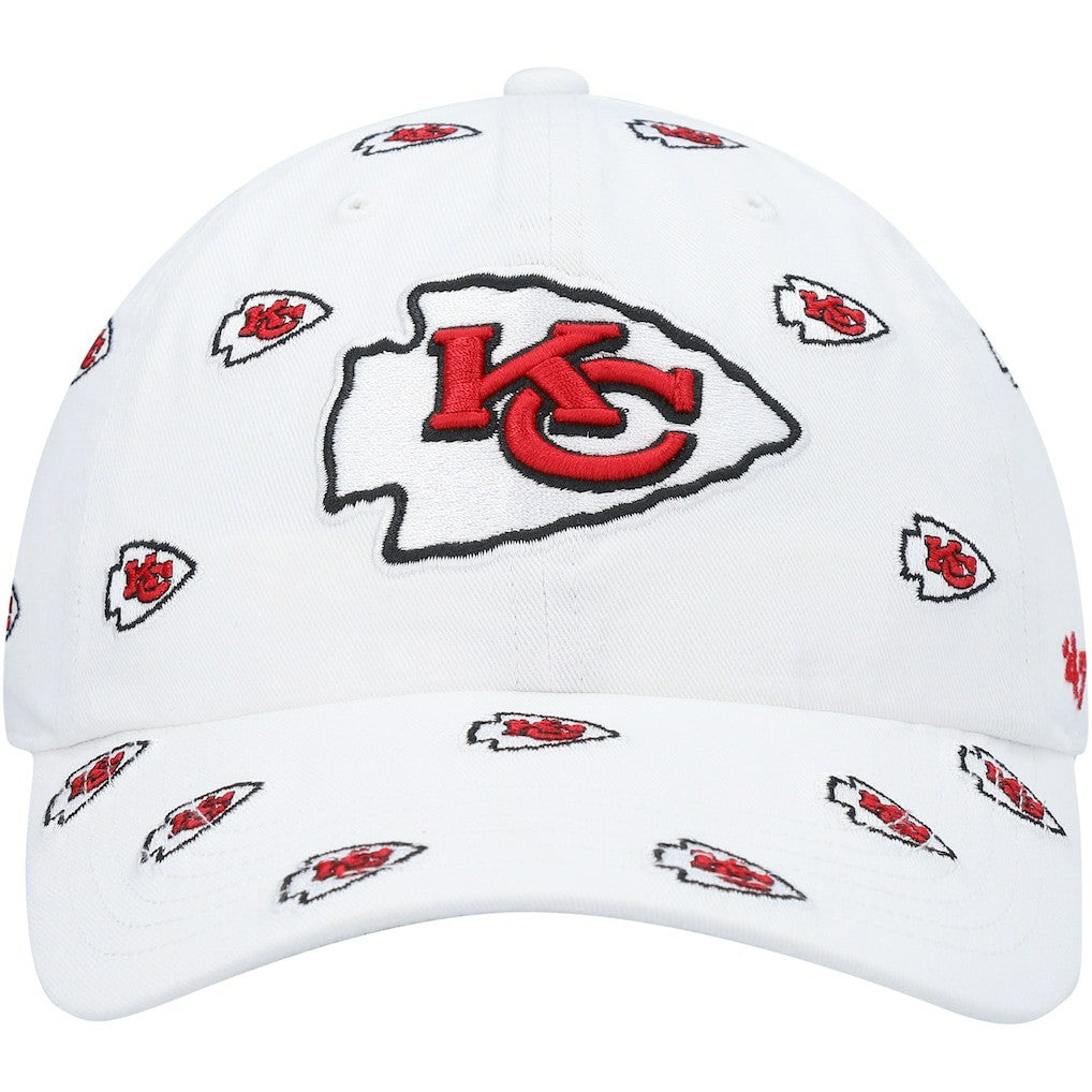 Kansas City Chiefs 47 brand '47 Women's Confetti Clean Up Adjustable Hat