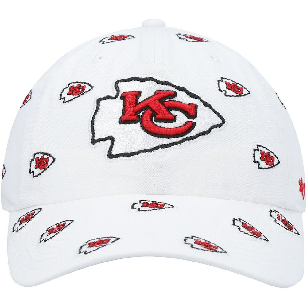 Kansas City Chiefs 47 brand '47 Women's Confetti Clean Up Adjustable Hat